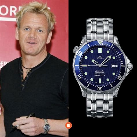 gordon ramsay omega watch|celebrity chef gordon ramsay watch.